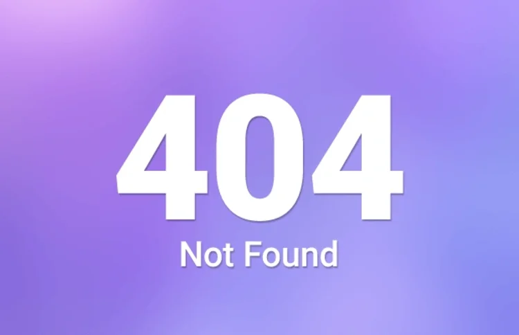  Error 404