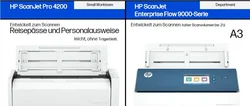 HP sheet-fed scanner
